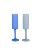 Sky+ Kingfisher |Seff |Silicone Unbreakable Champagne Flutes