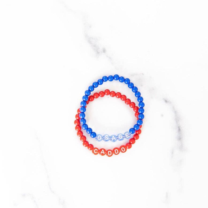 Caddo and Osage Bracelets: Osage