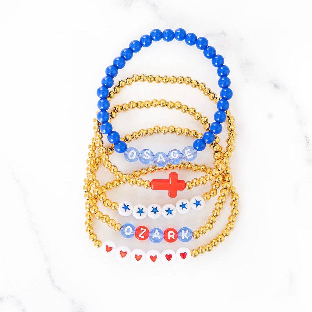 Caddo and Osage Bracelets: Osage