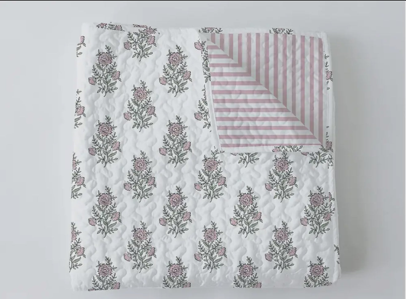 Ida Mae Quilted Baby Blanket