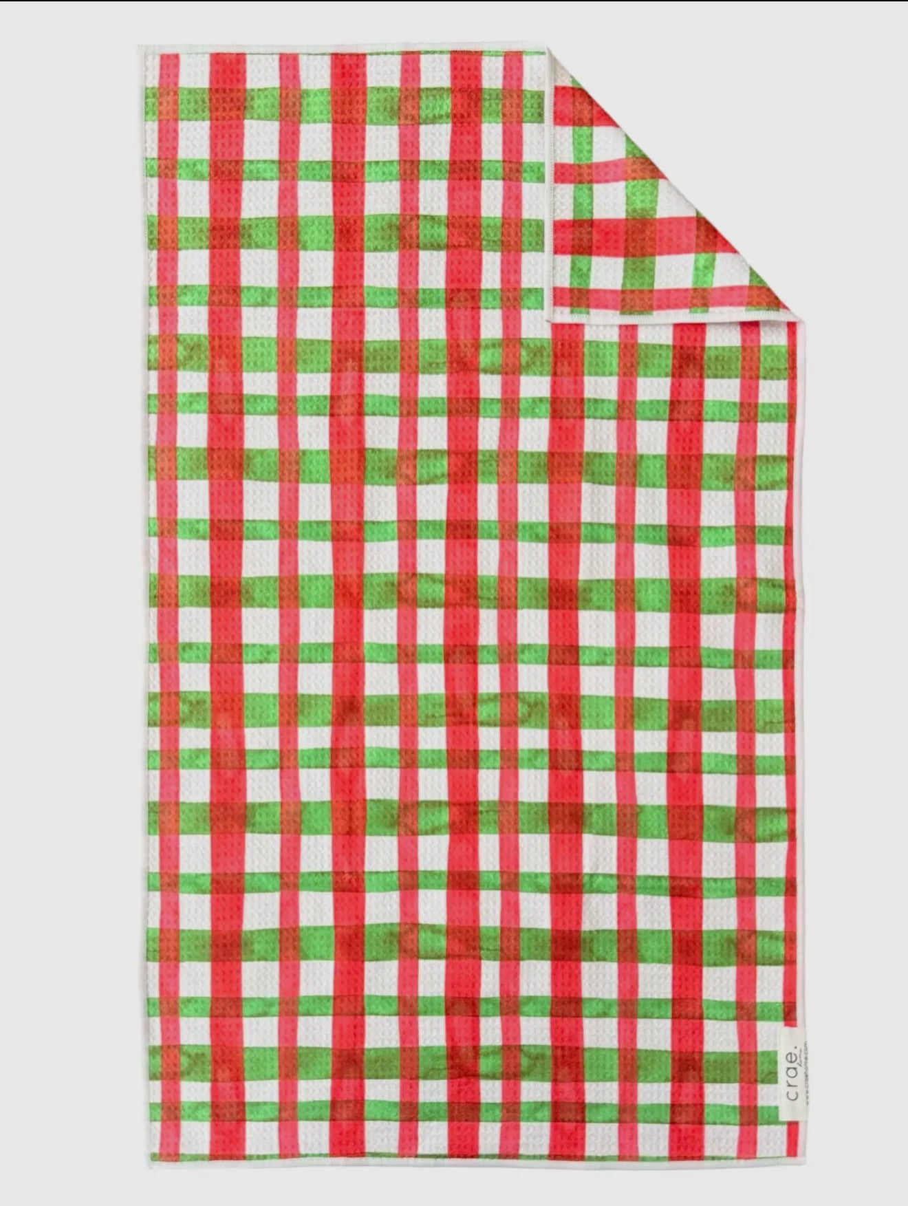 Crae Christmas Double-Sided Hand Towel