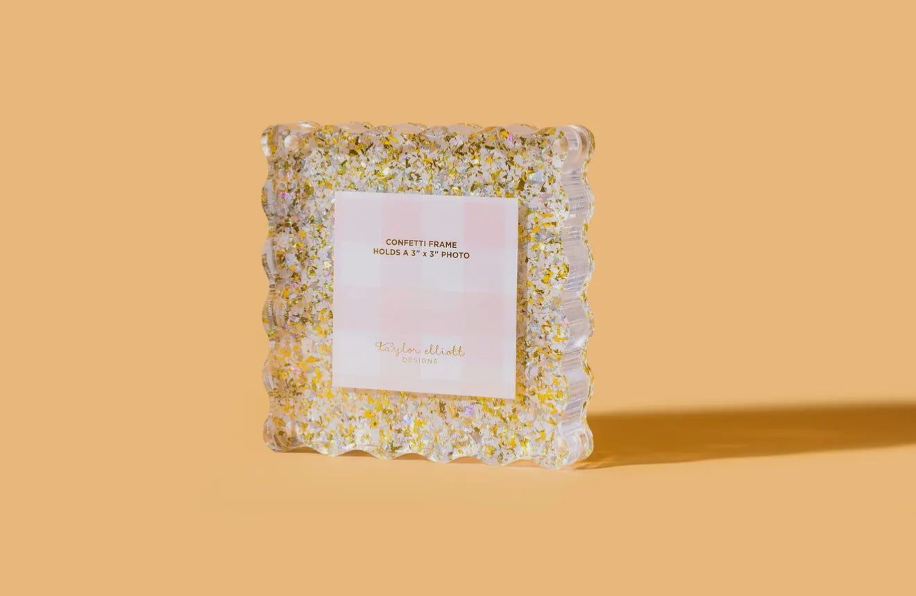 Confetti Acrylic Picture Frames