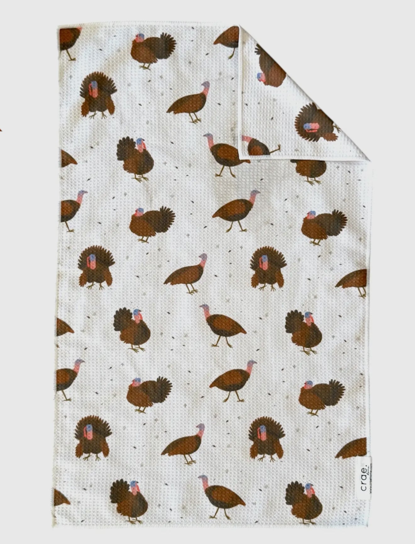Crae Fall & Thanksgiving Double-Sided Hand Towel