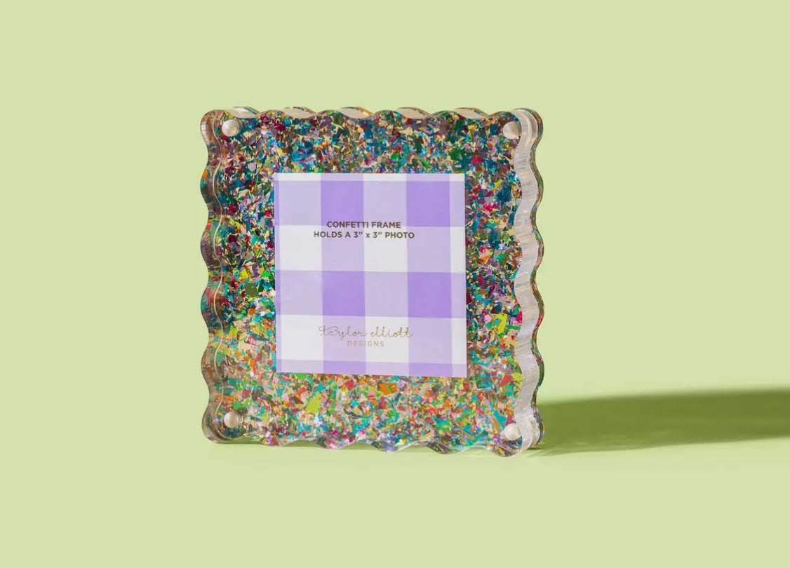 Confetti Acrylic Picture Frames