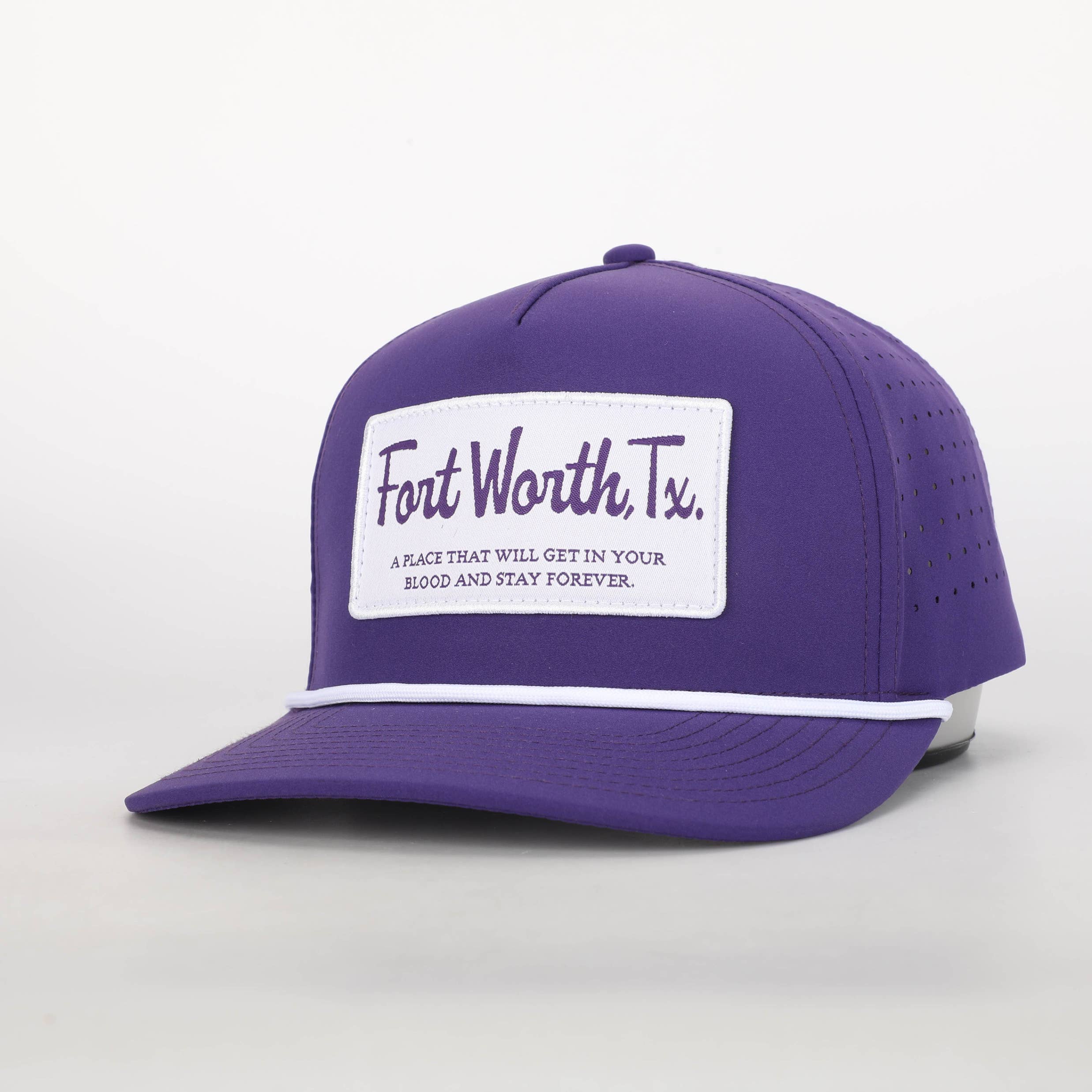 Fort Worth, TX Rope Hat with Patch