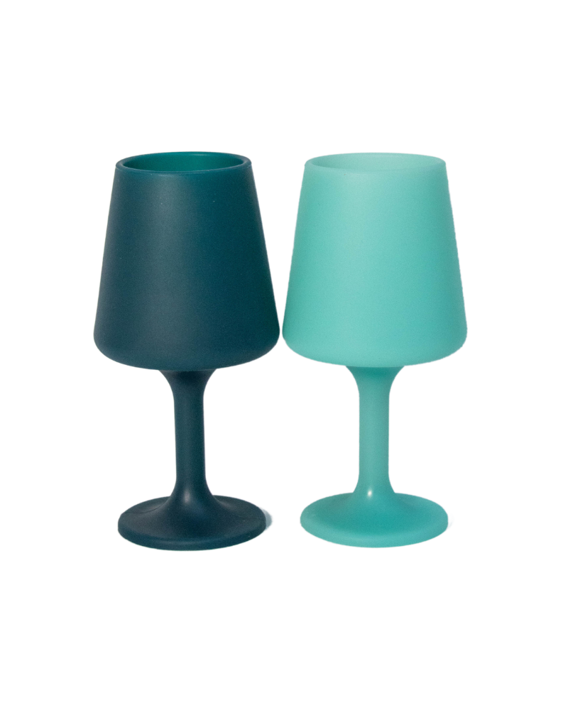 Mist + Ink | Swepp | Silicone Unbreakable Wine Glasses