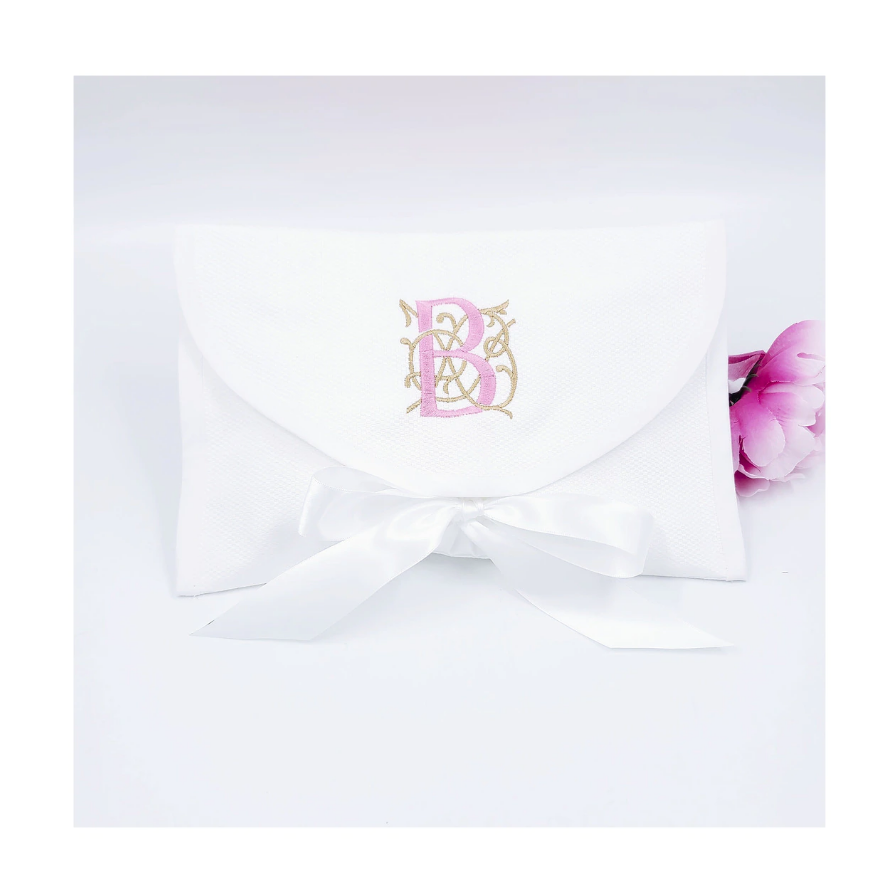 Medium Cotton Pique Envelope Bag