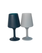 Smoke + Storm | Swepp | Silicone Unbreakable Wine Glasses