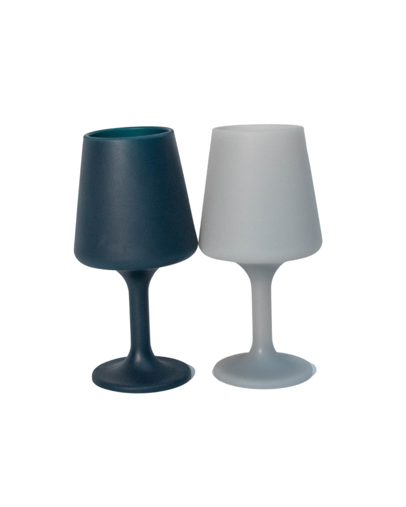 Smoke + Storm | Swepp | Silicone Unbreakable Wine Glasses