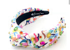 Adult Size Otomi Print Headband with Crystals