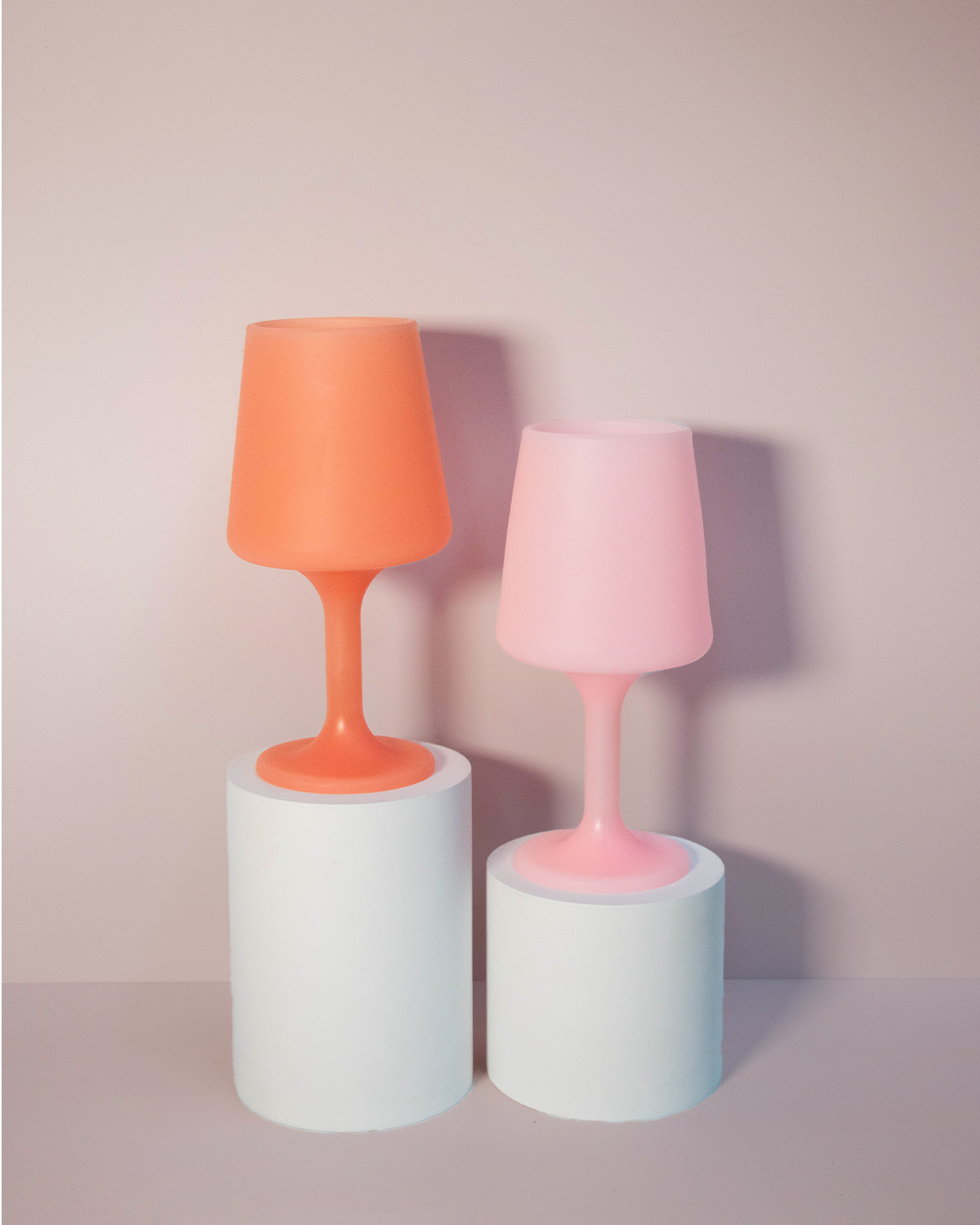 Peach + Petal | Swepp | Silicone Unbreakable Wine Glasses