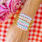 Heart Gold Beaded Bracelet
