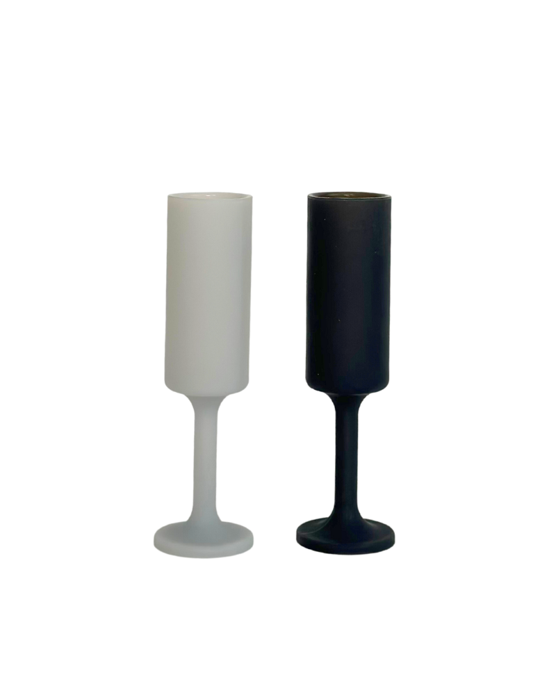 Smoke + Storm | Seff | Silicone Unbreakable Champagne Flutes