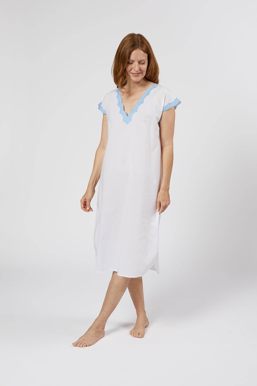 Lenora Helen Cap Sleeve Gown